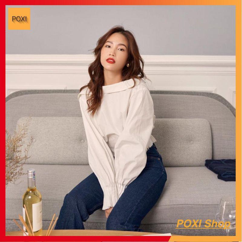 Áo Cổ Sơ Mi Ngược TULO (TRẮNG)