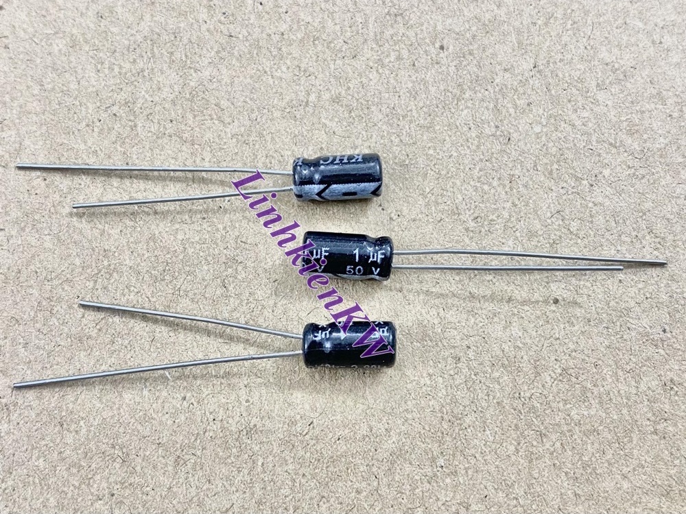 50 cái Tụ Hóa 1uf 50v Mới, Chính gốc.