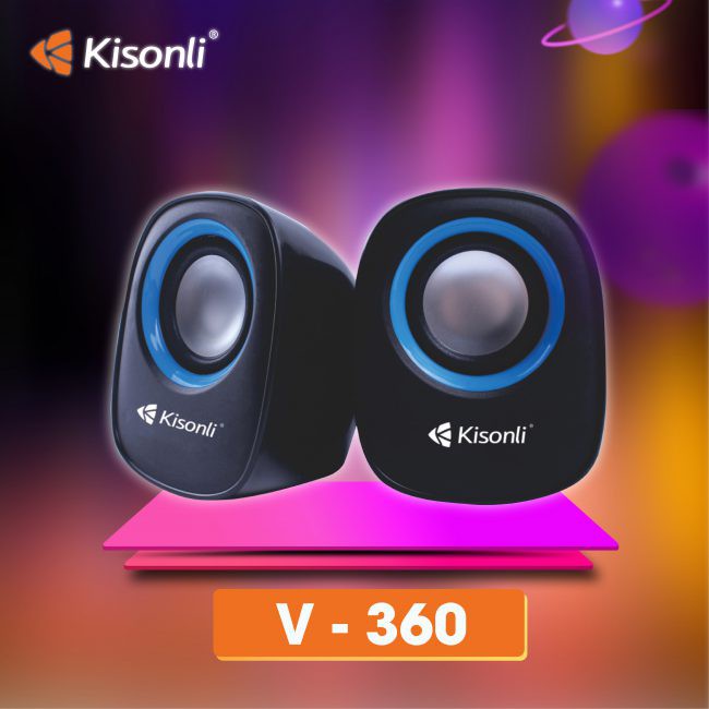 Loa 2.0 Kisonli V360 - JL - HÀNG CHÍNH HÃNG