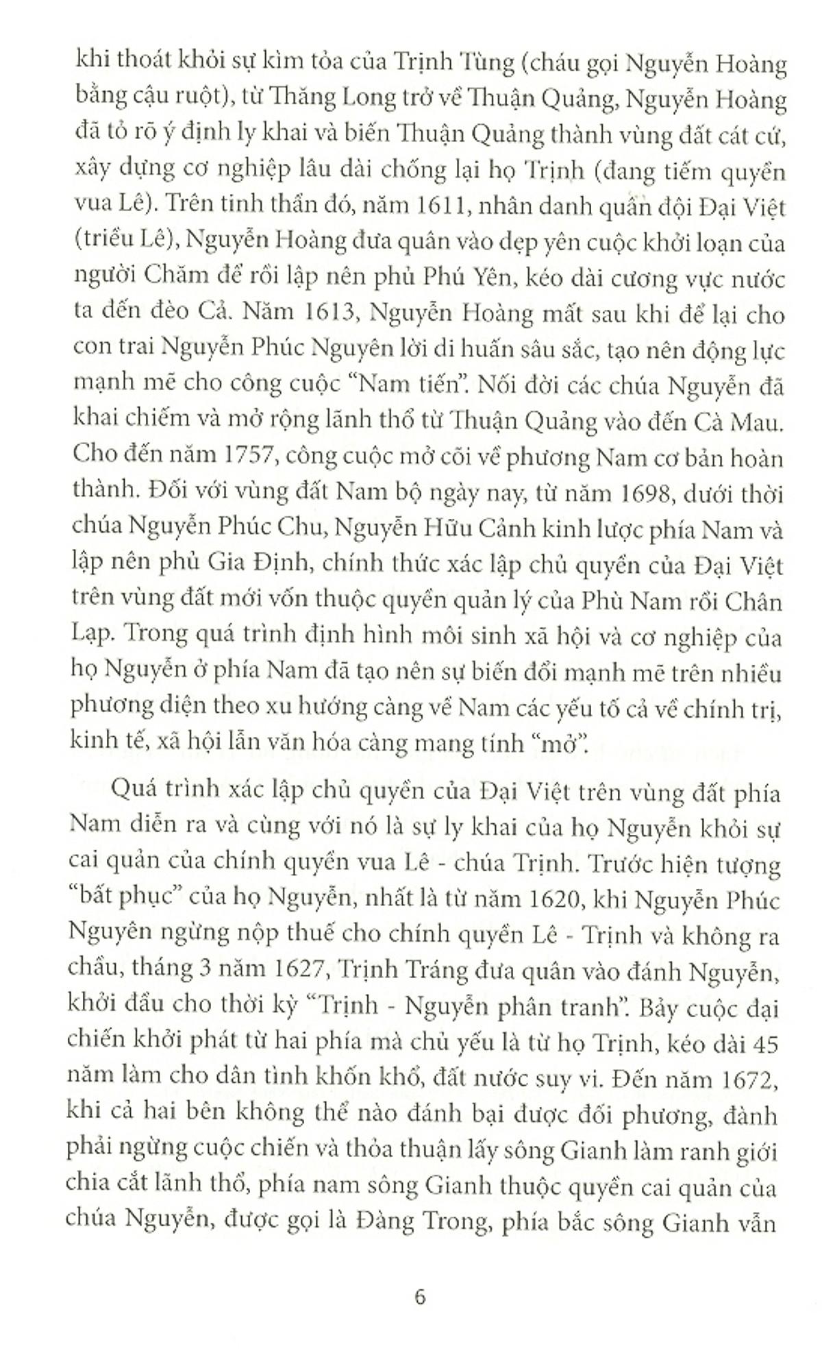 Đàng Trong Lịch Sử Và Văn Hóa