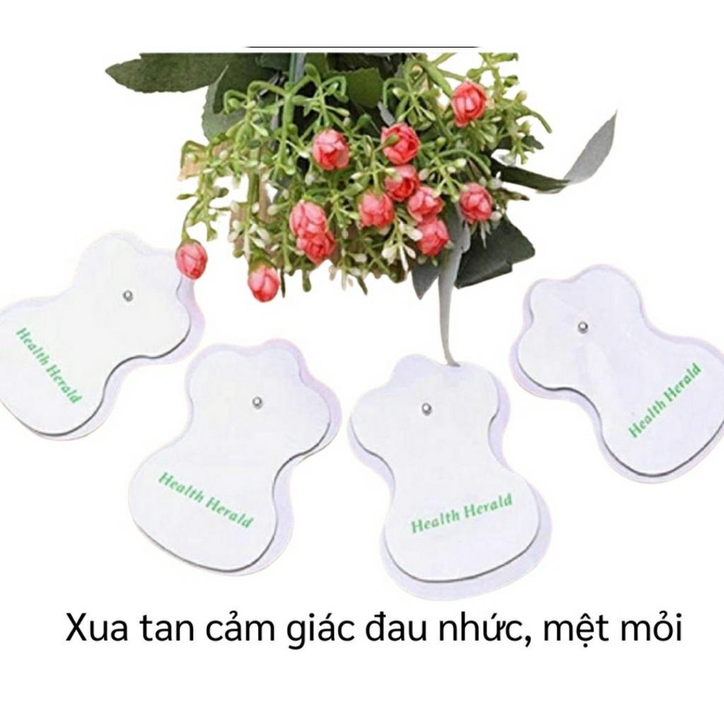 Bộ 4 Miếng Dán Rời Dùng Cho Tất Cả Dòng Máy Trị Liệu Xung Điện Tái Sử Dụng Được Nhiều Lần