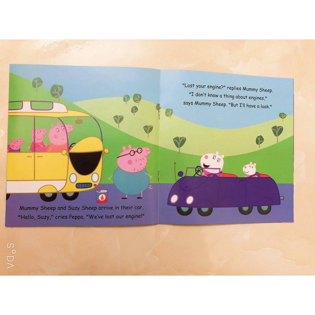 Bộ 10 Tập Peppa Pig Tặng Túi Đựng Siêu Xinh- MT books