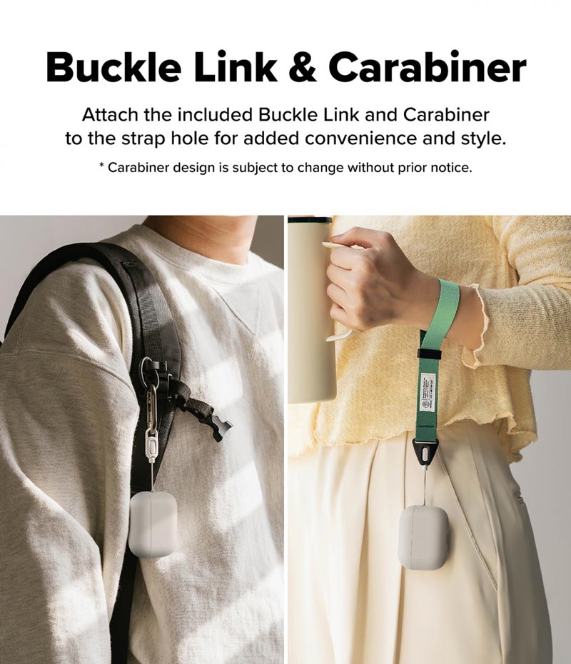 Vỏ ốp cho AirPods Pro 3 RINGKE Silicone - Hàng Chính Hãng