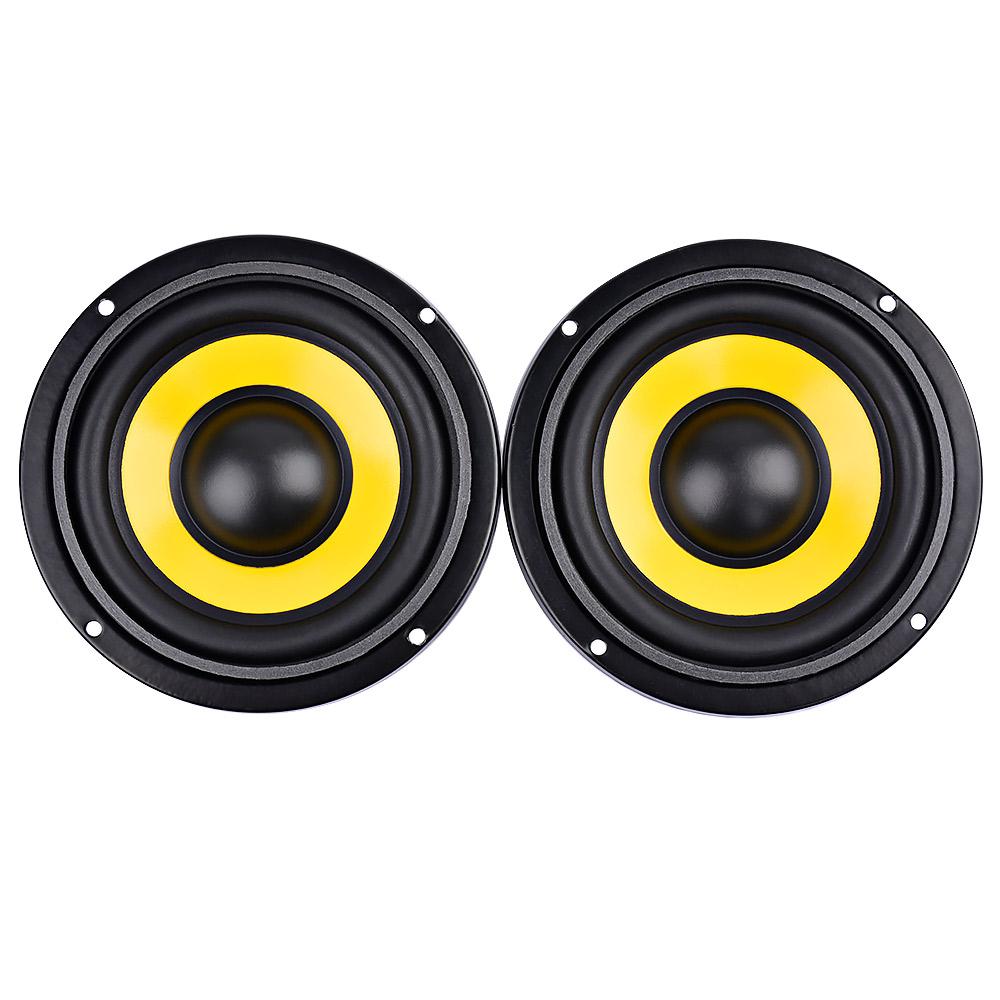 Aiyima 2pcs loa loa giữa 4 inch 4 8 ohm 20W Color: 8 Ohm 20W Speaker