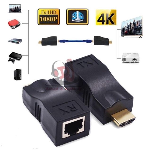 Bộ chuyển cao cấp cáp LAN sang HDMI chuẩn 4K