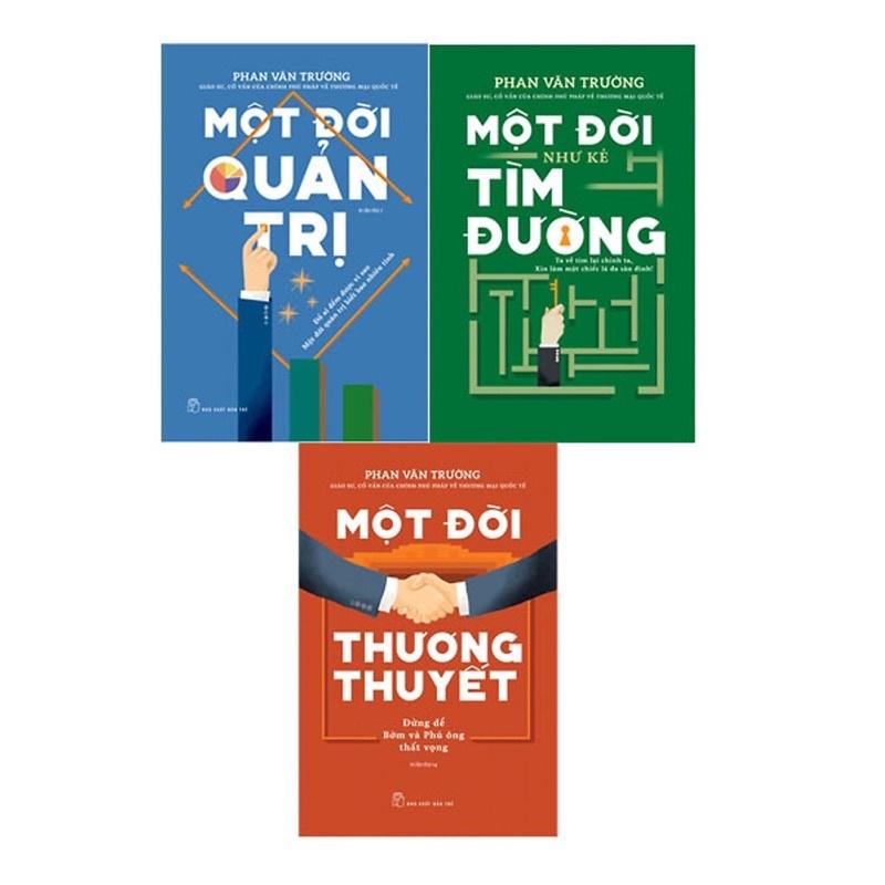 Sách -  Một Đời Quản Trị - Một Đời Thương Thuyết - Một Đời Như Kẻ Tìm Đường