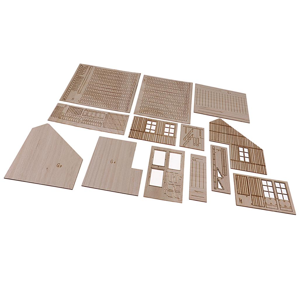 Gỗ Nhà Bộ Dụng Cụ-1/35 Quy Mô Chiếc Lược Ngà Cảnh Quân Sự Cát Bàn Chế Độ Xây Dựng
