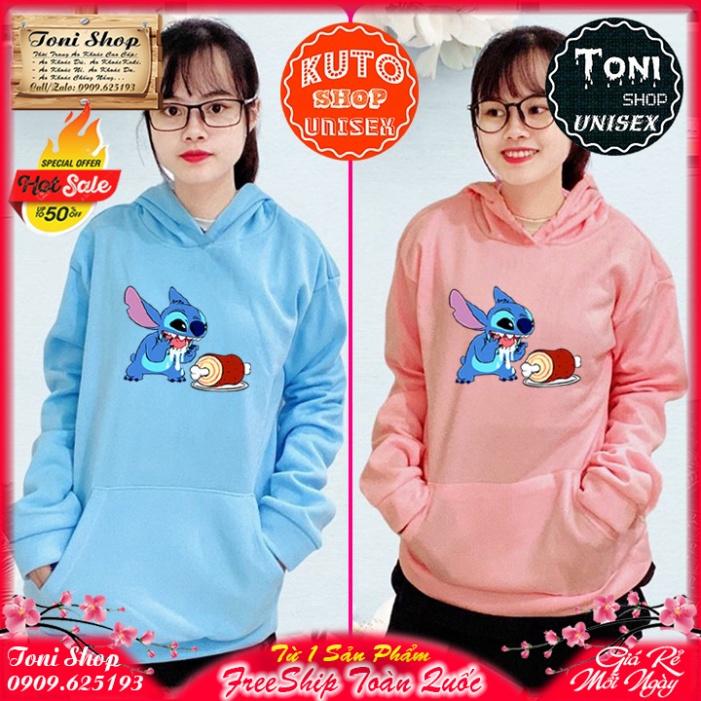 ÁO HOODIE STITCH - In Pet Siêu Bền Siêu Đẹp (HD6040 - Kèm Ảnh Thật) (TONI SHOP)