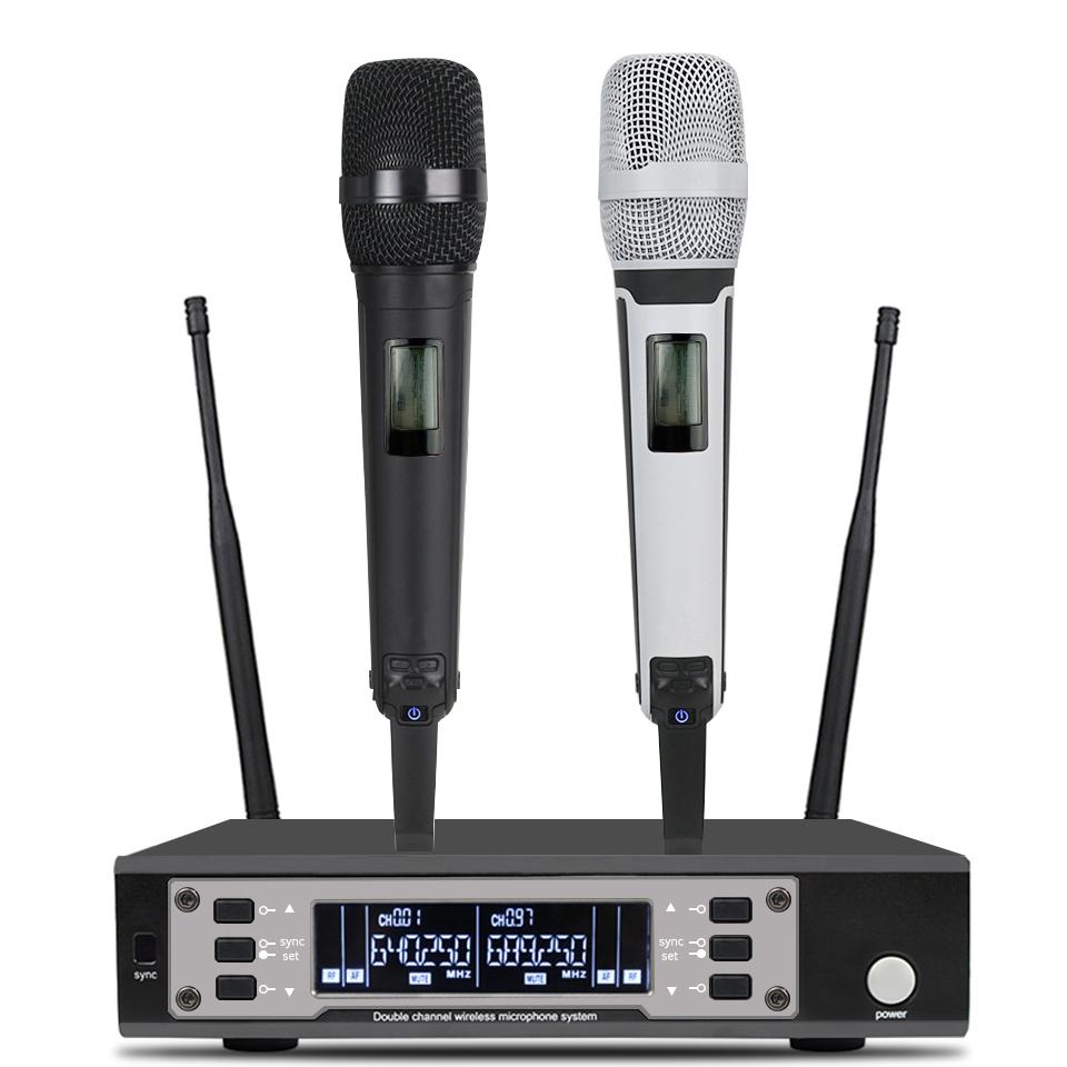 Somlimi EW135G4 UHF Kênh đường dài kép Dual Dual Handheld Chuyên nghiệp Micrô HỆ THỐNG HIỆU QUẢ TRIME