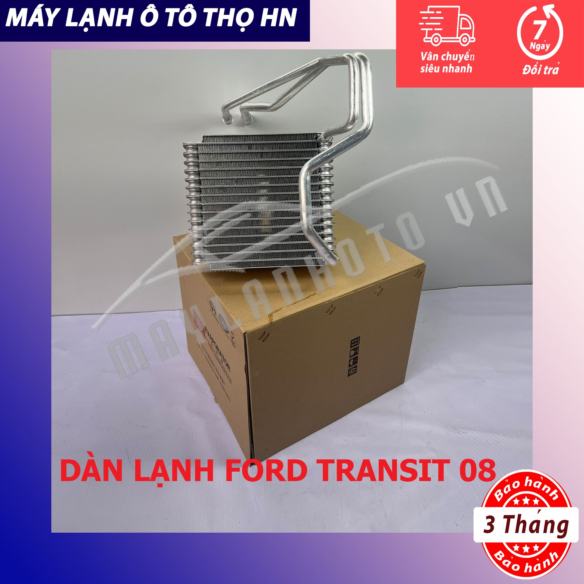 Dàn lạnh Ford Transit 2008 2009 2010 hàng HBS Trung Quốc 08 09 10