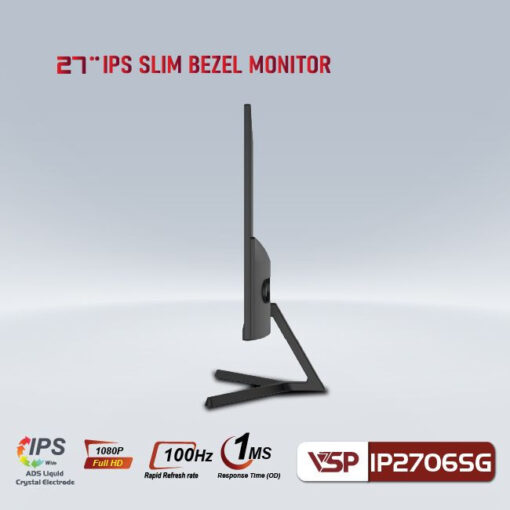 Màn hình máy tính 27inch VSP IP2706SG (27" IPS FHD 100Hz, HDMI+VGA) - Hàng chính hãng VSP phân phối