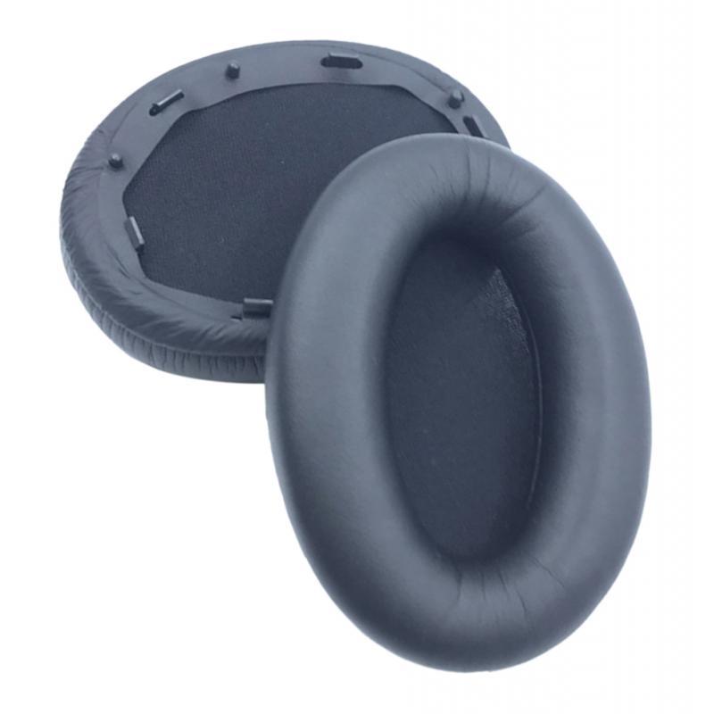 2Pcs Black Earpads Cushions Cover Replacement For  WH-1000XM3 Headphone