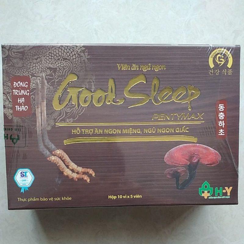 Viên ăn ngủ ngon Good Sleep - Goodsleep PENTYMAX hộp 50 viên date mới nhất bổ sung vitamin, tăng cường sức khỏe