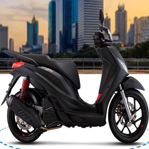 Xe máy Piaggio Medley 125 S ABS 2020 - Đen sần