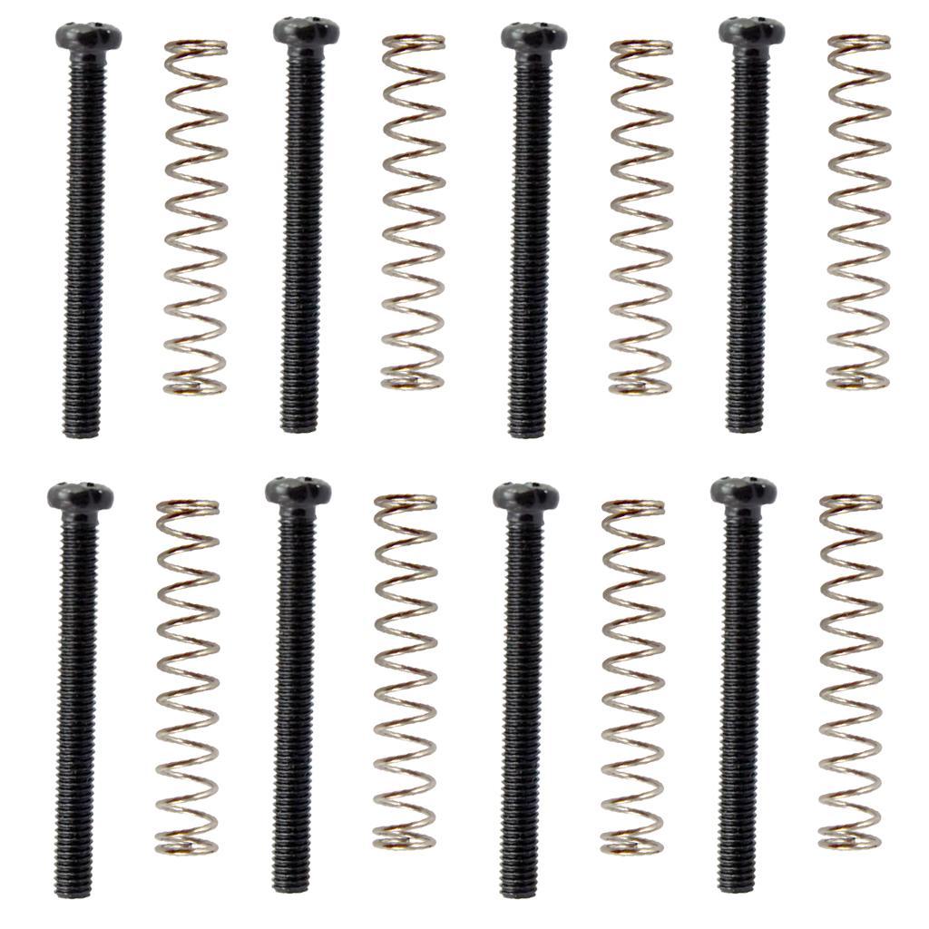 12 Piece Humbucker Pickup Pickup Screws And Spring Accessories For Electric Guitar