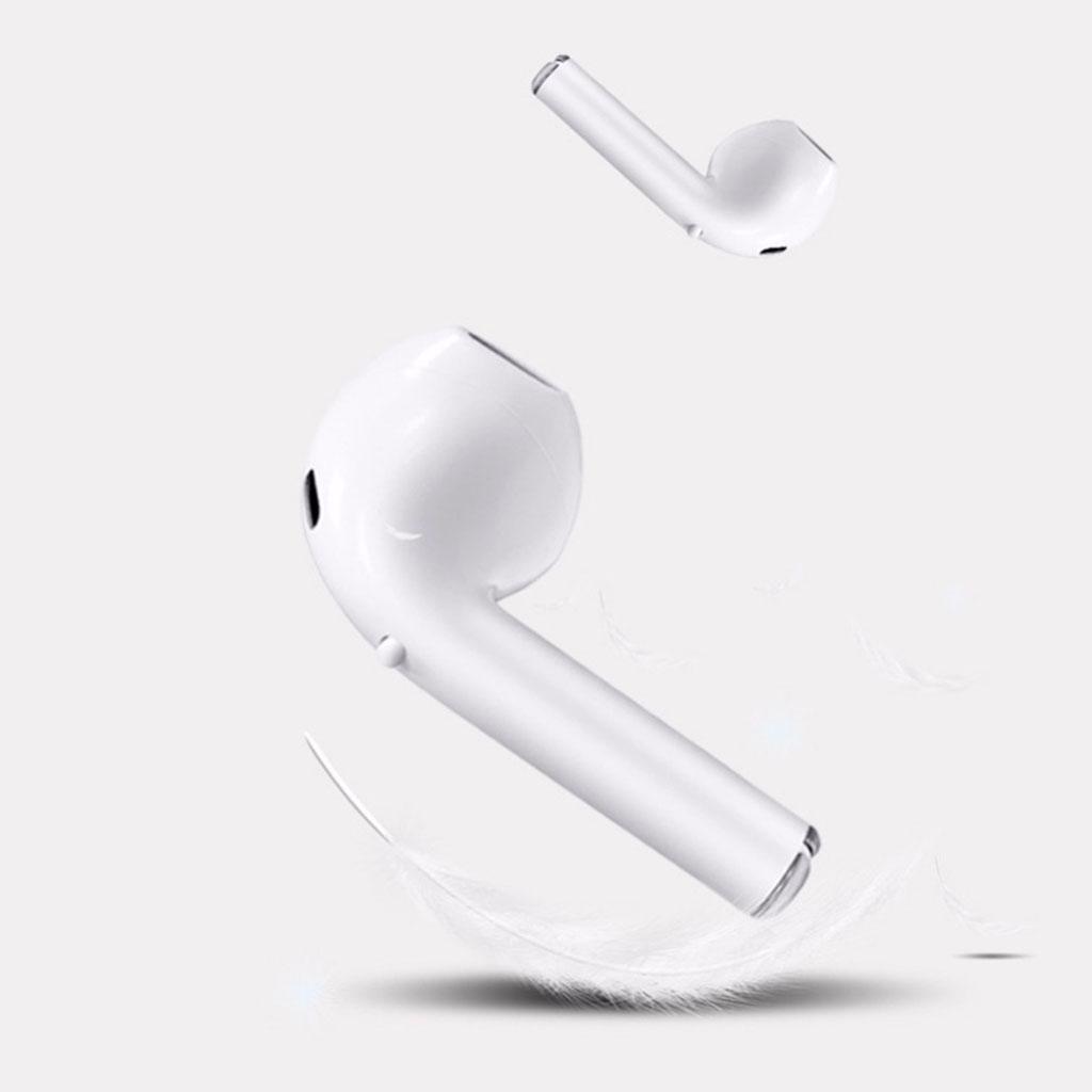 Portable Handsfree Mini Bluetooth Headphones Wireless Earphones White