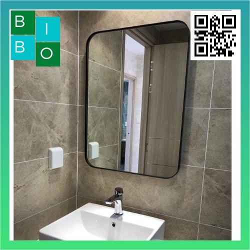 Gương Vuông Viền Đen Sơn Tĩnh Điện