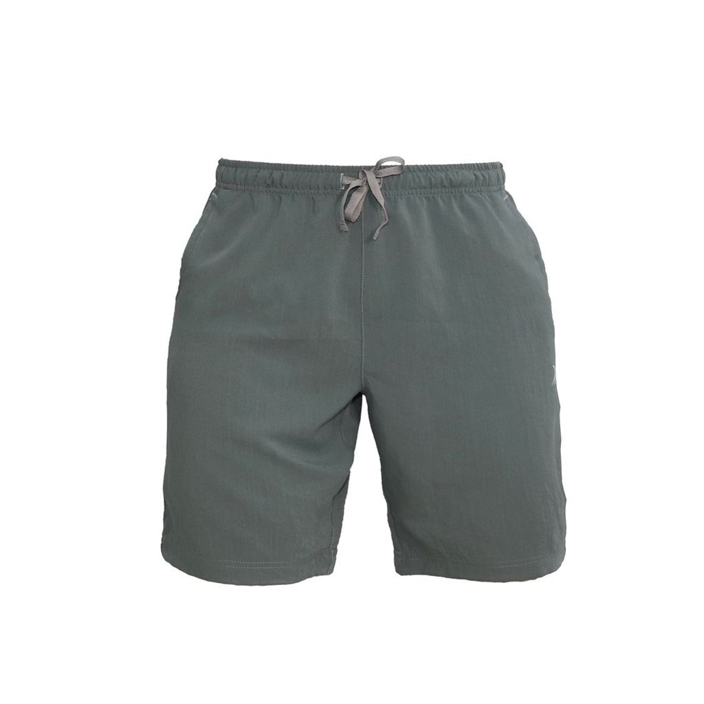 Quần Short Đũi Nam HOMETEX lưng thun vải đũi mềm mịn thoáng mát cao cấp chuẩn form