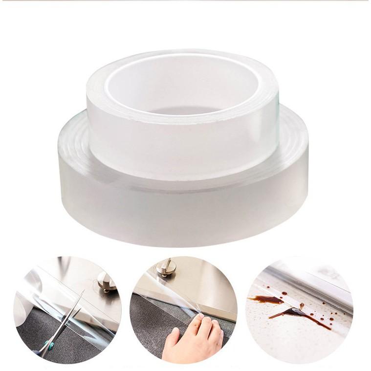️ ️ Cuộn băng keo 2 mặt siêu dính trong suốt