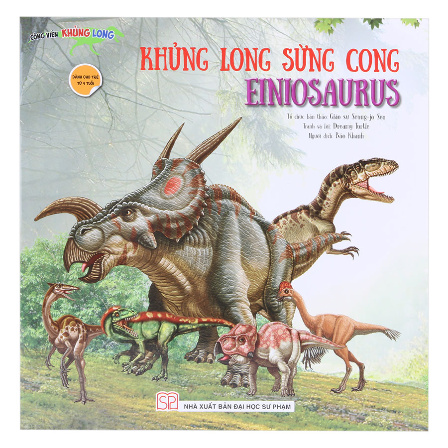 Công Viên Khủng Long - Khủng Long Sừng Cong Einiosaurus