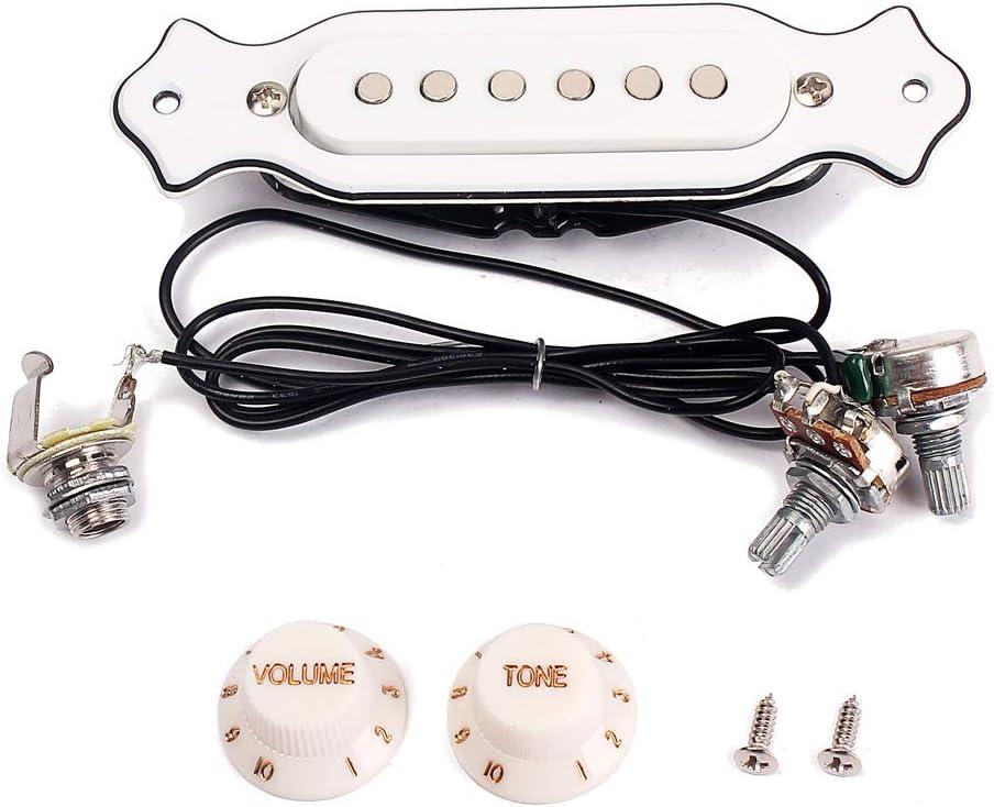 Pickup từ tính với nút chỉnh âm lượng cho guitar acoustic hoặc dân gian điện
