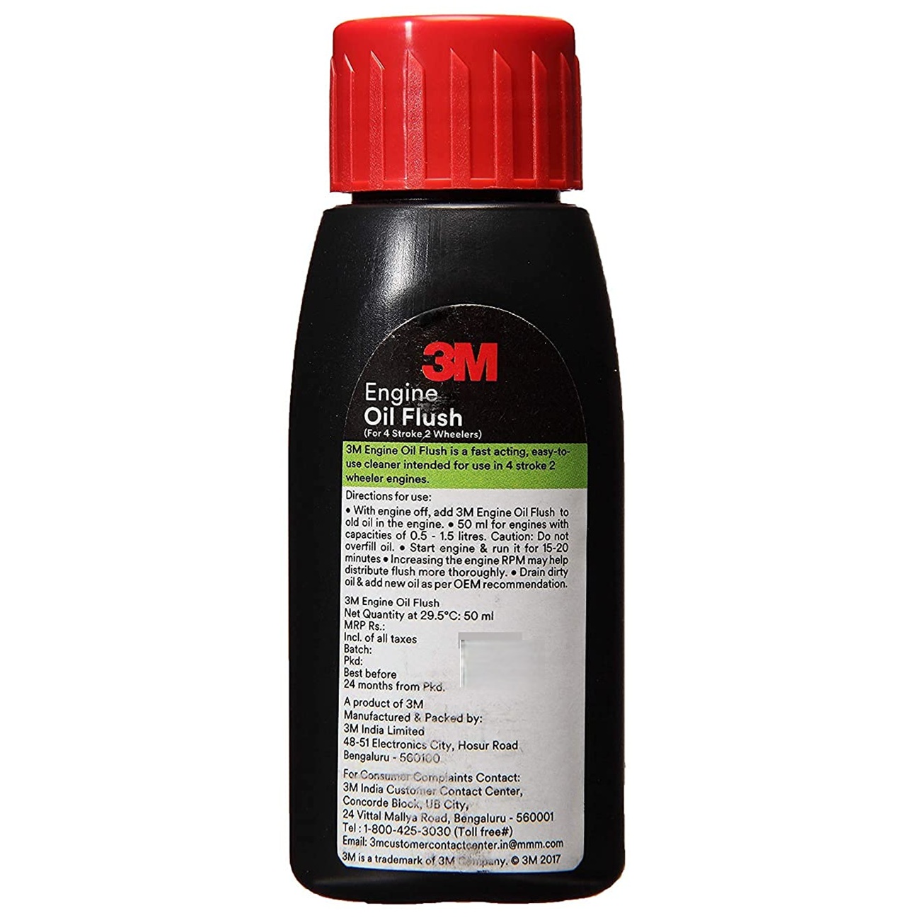 Phụ gia nhớt vệ sinh động cơ xe máy 3M 50ml 3M-EOF50 - Tẩy cặn carbon, súc động cơ