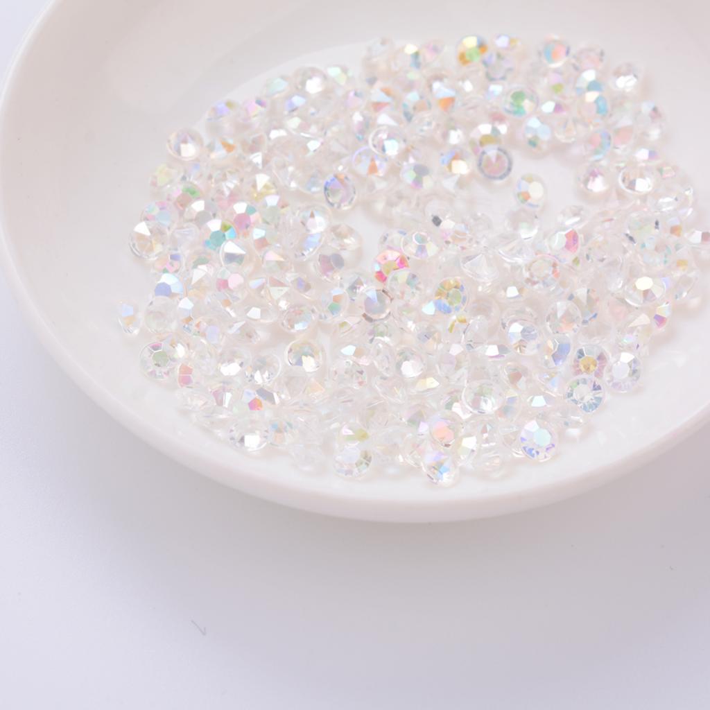20000x Clear Diamond Crystal Gems for Vase Fillers, Wedding, DIY Arts Crafts