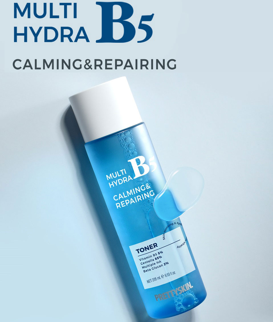 Nước hoa hồng Multi Hydra B5 Calming &amp; Repairing toner 205ml