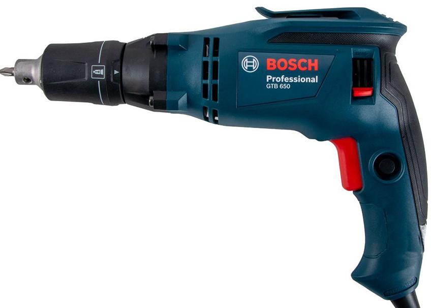 MÁY BẮT VÍT TƯỜNG KHÔ 650W 1/4''  BOSCH GTB 650 - HÀNG CHÍNH HÃNG