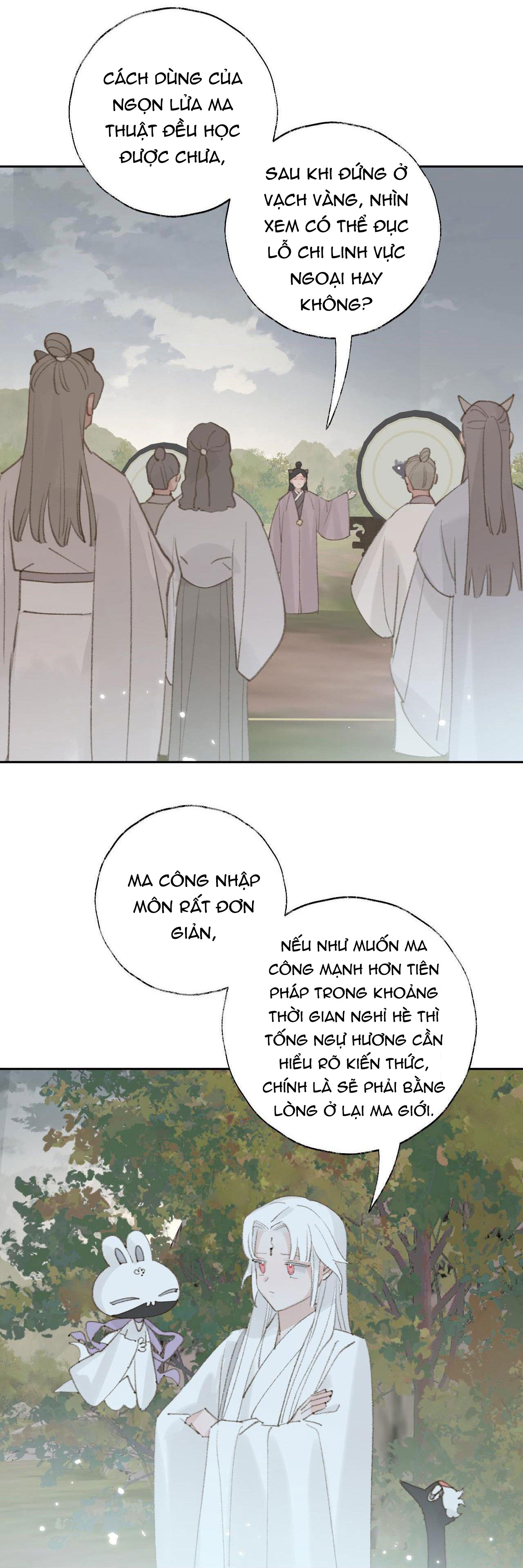 tôi lắng nghe thanh tôn chủ gọi chapter 21 32