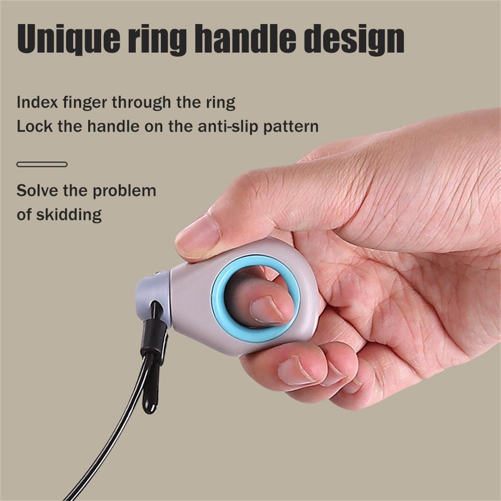 Trọng Số Đầu Ngón Tay Dây Nhảy Lưu Trữ Với Hộp Chống Trơn Trượt Tay Cầm Crossfit Tập Gym Tập Thể Hình Tại Nhà Không Dây Nhảy Dây