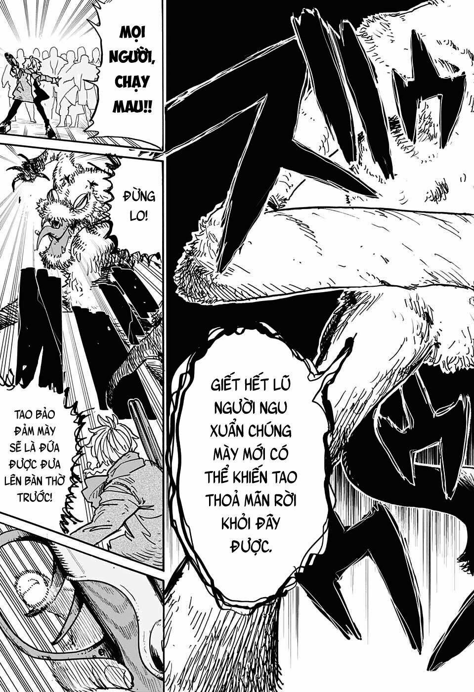 hội thợ săn: khăn đỏ chapter 3 8