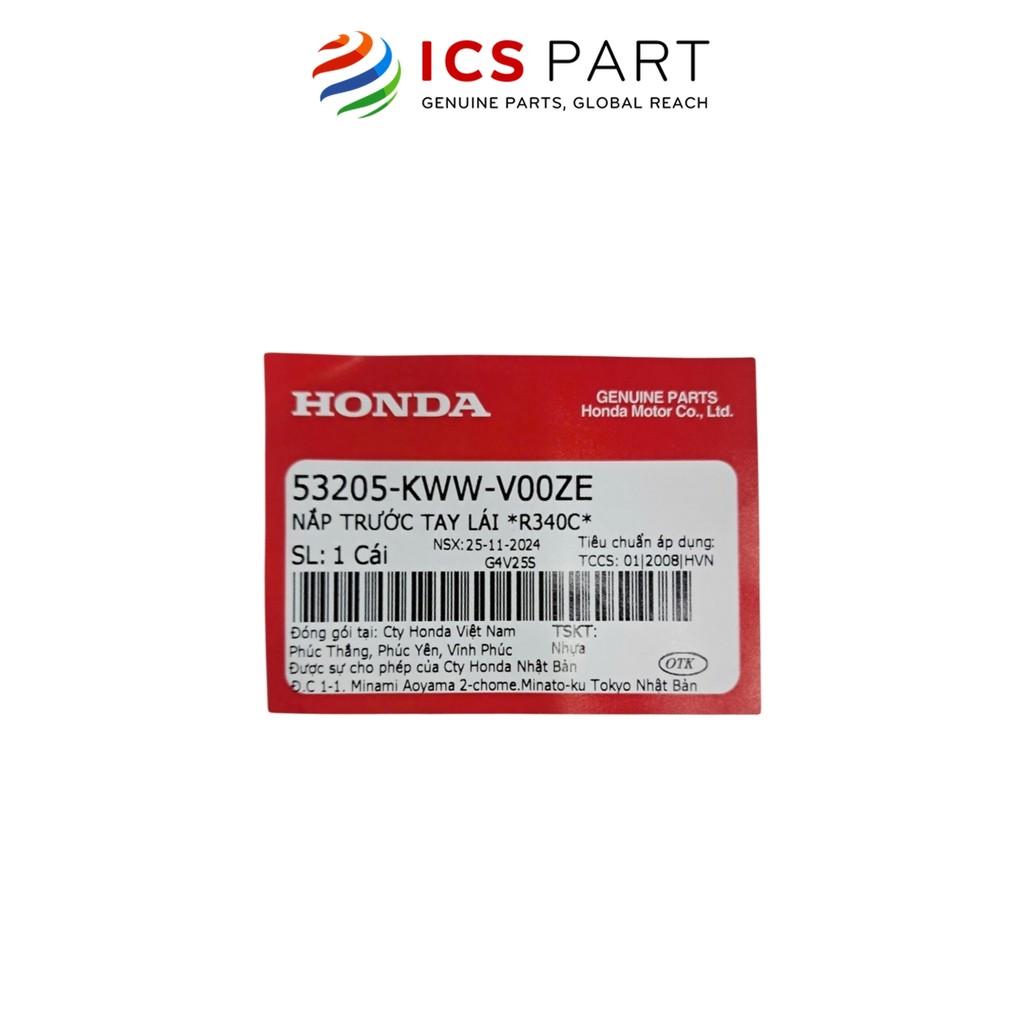 Nắp Trước Tay Lái R340C Honda Wave Rsx 2010-2012 Màu Đỏ (53205Kwwv00Ze)