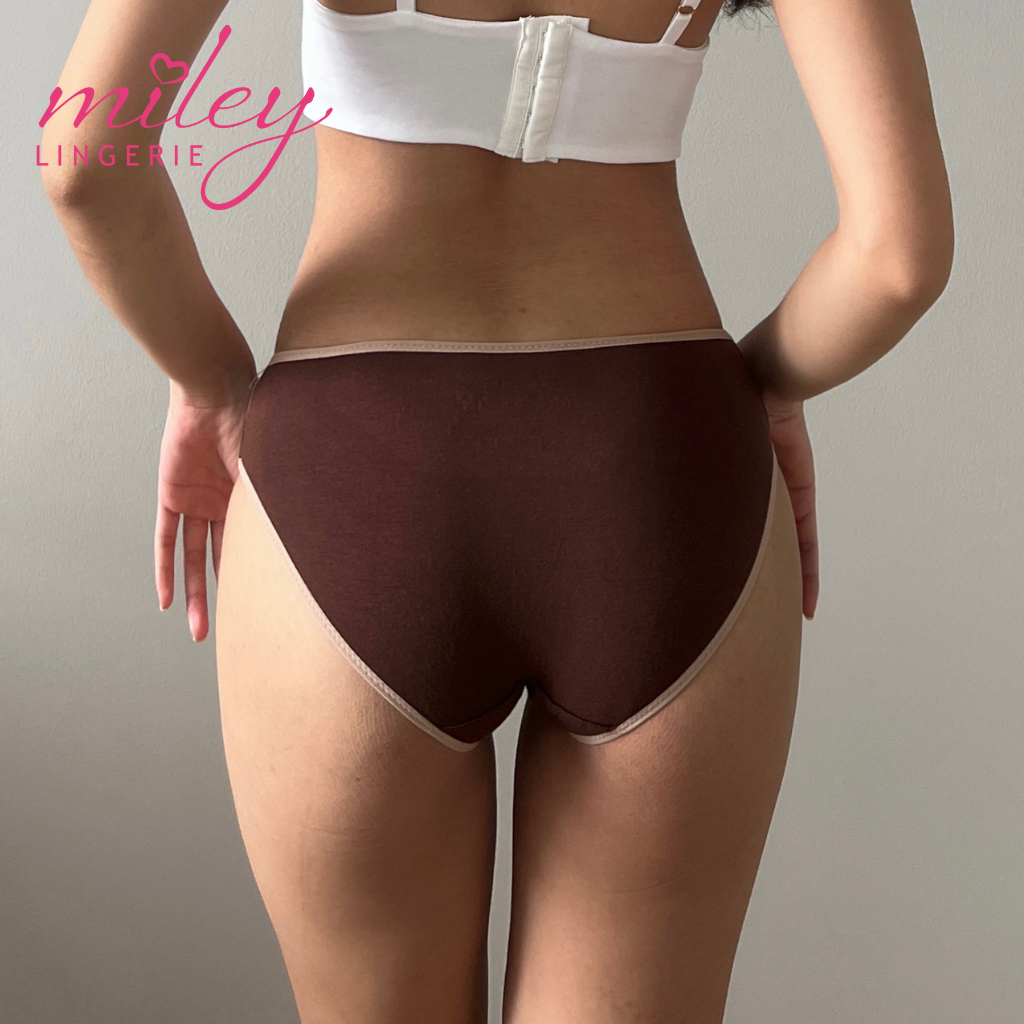 [QUÀ TẶNG 35K] Combo 5 Quần Lót Nữ Cotton Co Dãn Flexi Miley Lingerie Màu New - BCS40 (Giao màu ngẫu nhiên)