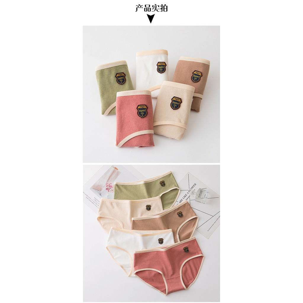 Quần Lót Nữ Cotton Kháng Khuẩn Thời Trang Hàn Quốc Hàng Loại Đẹp.