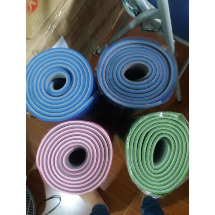 Thảm tập Yoga dày 6mm túi đựng và duy tùy chọn - hàng siêu chuẩn