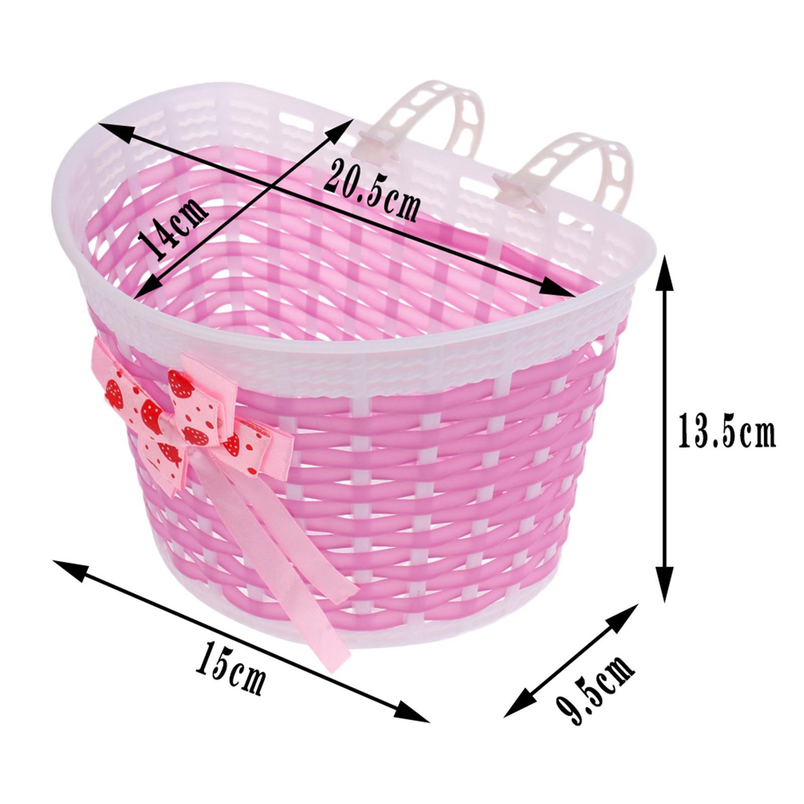 5pcs Kids  Basket Detachable   Handlebar Basket