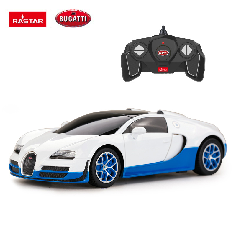 Đồ chơi xe mô hình  RASTAR điều khiển-R/C 1:18 Bugatti Grand Sport V R53900N/WHI