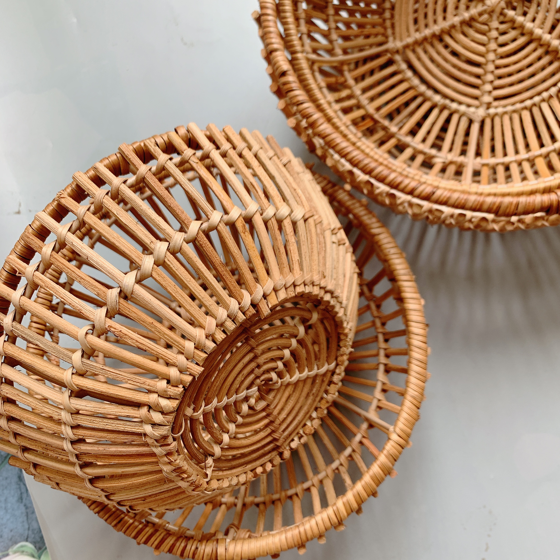 Rổ Mây Guột Đựng Bánh Kẹo, Bày Hoa Quả, Đồ Ăn Picpic, Đồ Decor Thân Thiện Môi Trường Vitrapro