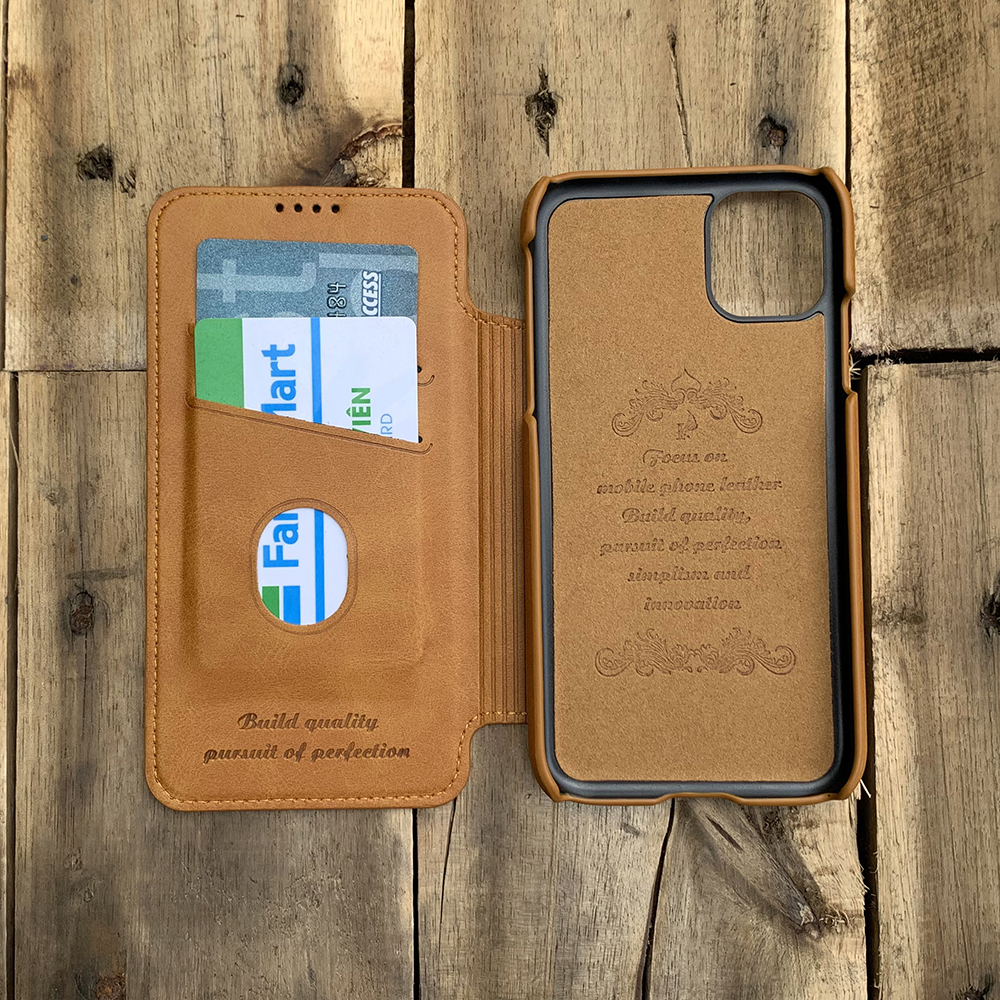 Bao da cao cấp dành cho iPhone 12 Mini / 12 / 12 pro / 12 Pro Max - Hàng chính hãng