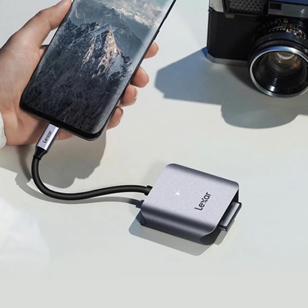 Đầu đọc thẻ nhớ Lexar CFexpress Type B USB-C 3.2 Gen 2 Reader (LRW510U-BNHNG) - Hàng chính hãng