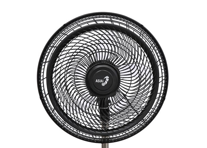Quạt đứng ASIAVINA Turbo One VY6199E0 - 55W Đen Cánh Trong - Hàng Chính Hãng