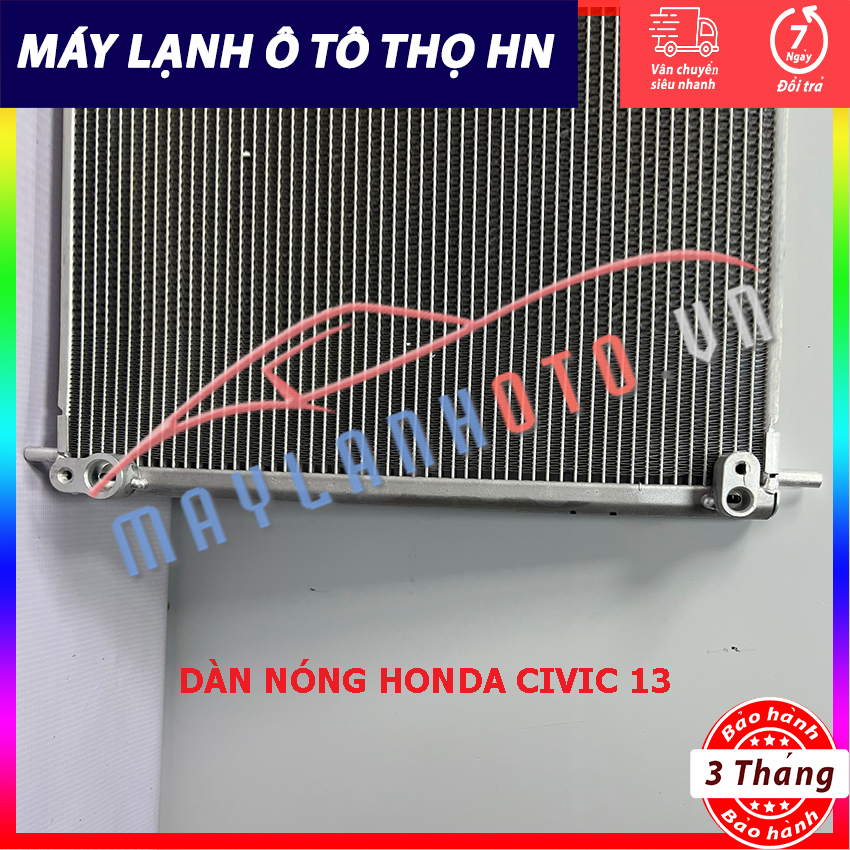 Dàn (giàn) nóng Honda Civic đời 2013 Hàng xịn Thái Lan (hàng chính hãng nhập khẩu trực tiếp)