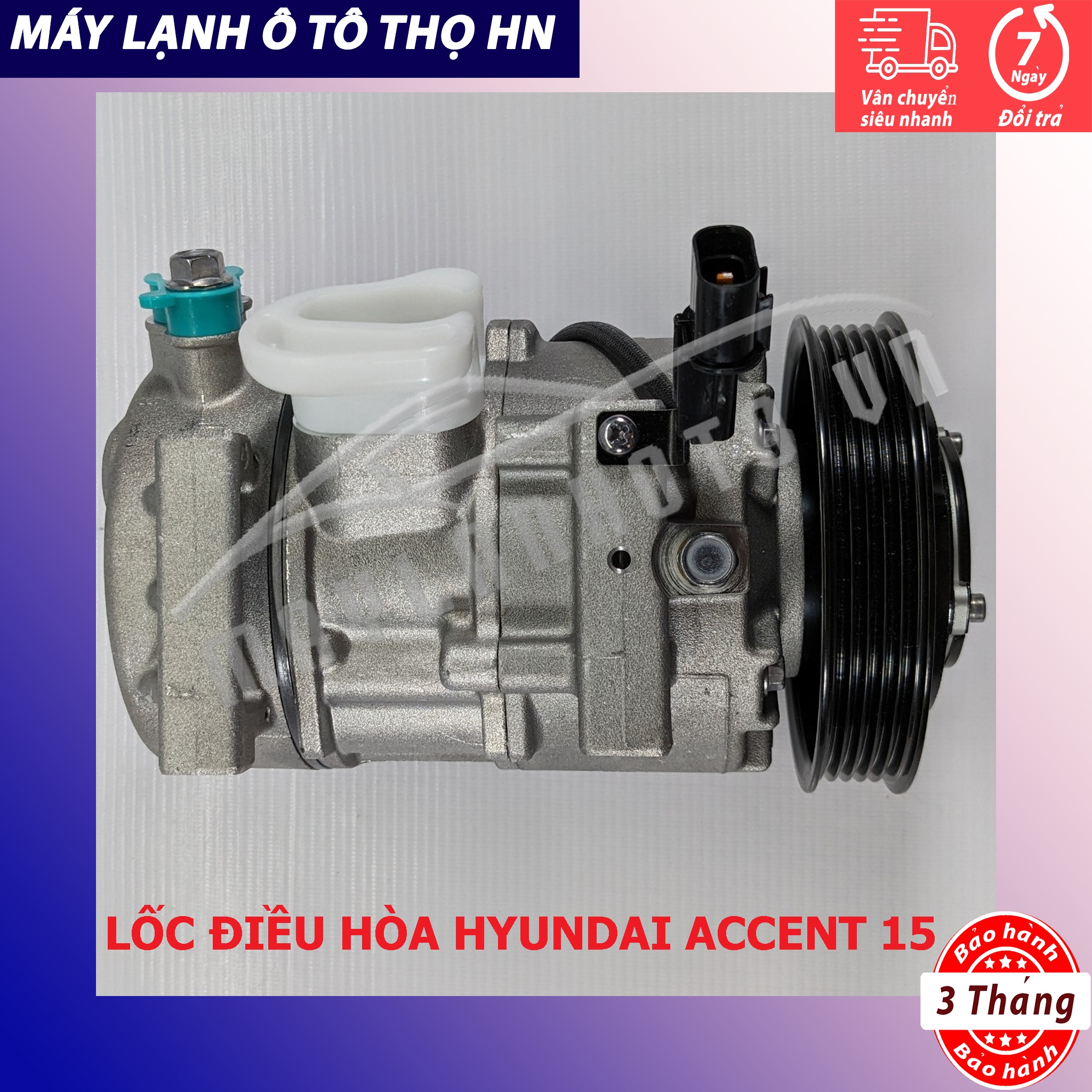 Lốc điều hòa Hyundai Accent 2015 2016 2017 hàng xịn Hàn Quốc 15 16 17 97701-1R900/C7000