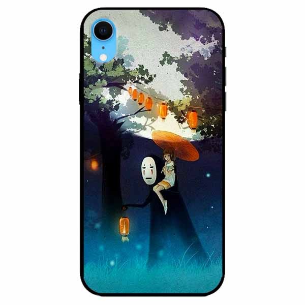 Ốp lưng dành cho Iphone XR mẫu Thiếu Nữ Dù Vàng