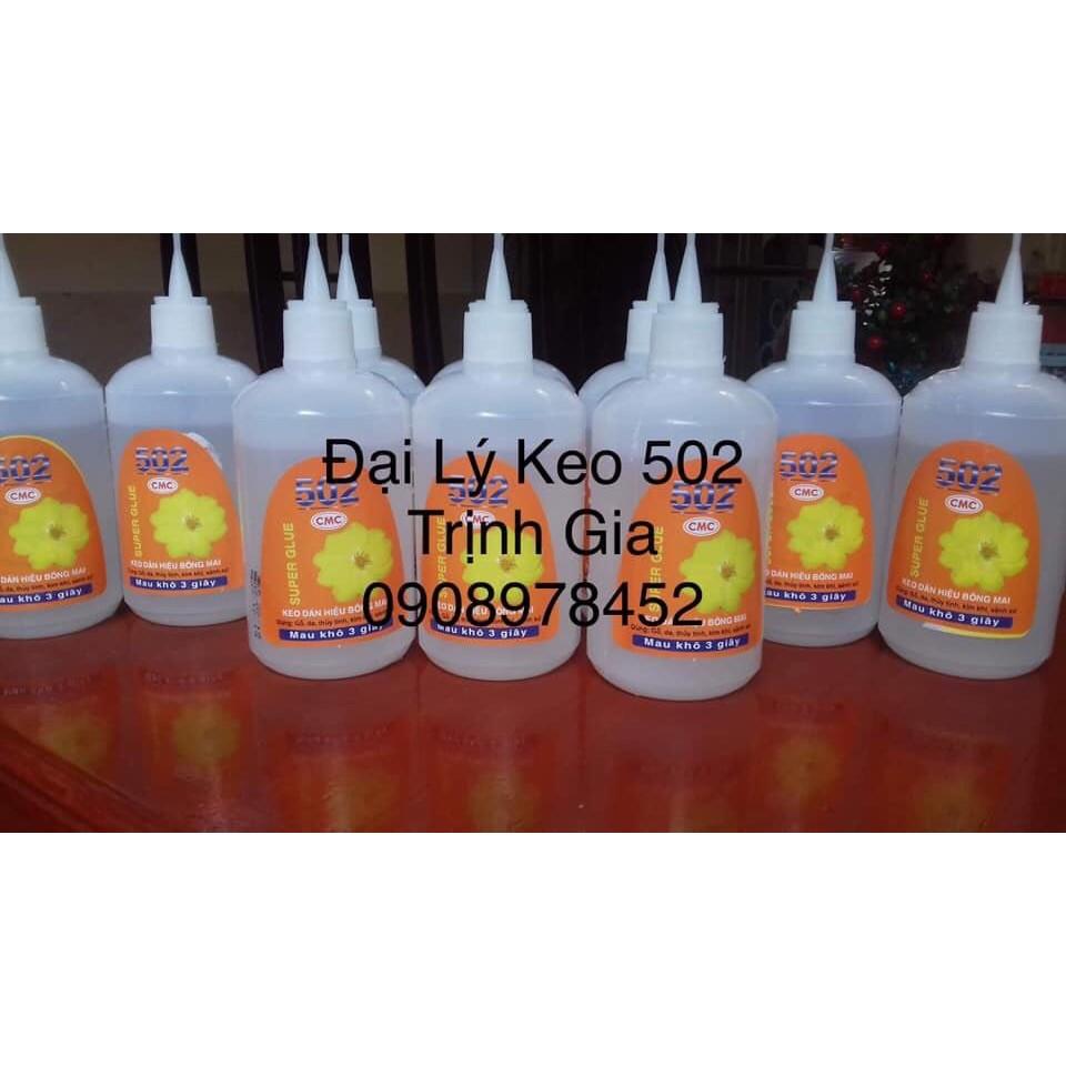 1 Chai Keo 502 Full 500gr- Tặng Kèm Chai 30gr