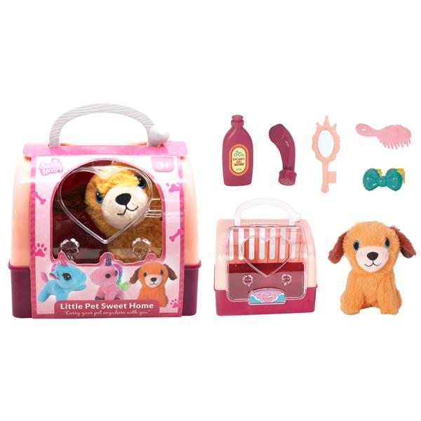 Đồ Chơi Chuồng Thú Cưng Mini Chó Nâu - Sweet Heart 5070/SH5073