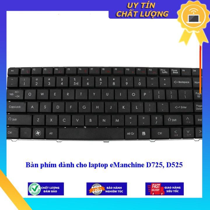 Bàn phím dùng cho laptop eManchine D725 D525 - Hàng Nhập Khẩu New Seal