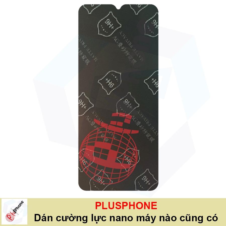 Dán chống nhìn trộm dành cho Samsung A03S - Dán cường lực dẻo nano 9H+