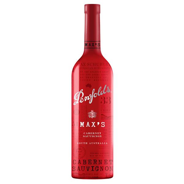 Rượu vang đỏ Úc Penfolds MAX'S Cabernet Sauvignon 750ml 14,5% - Không hộp